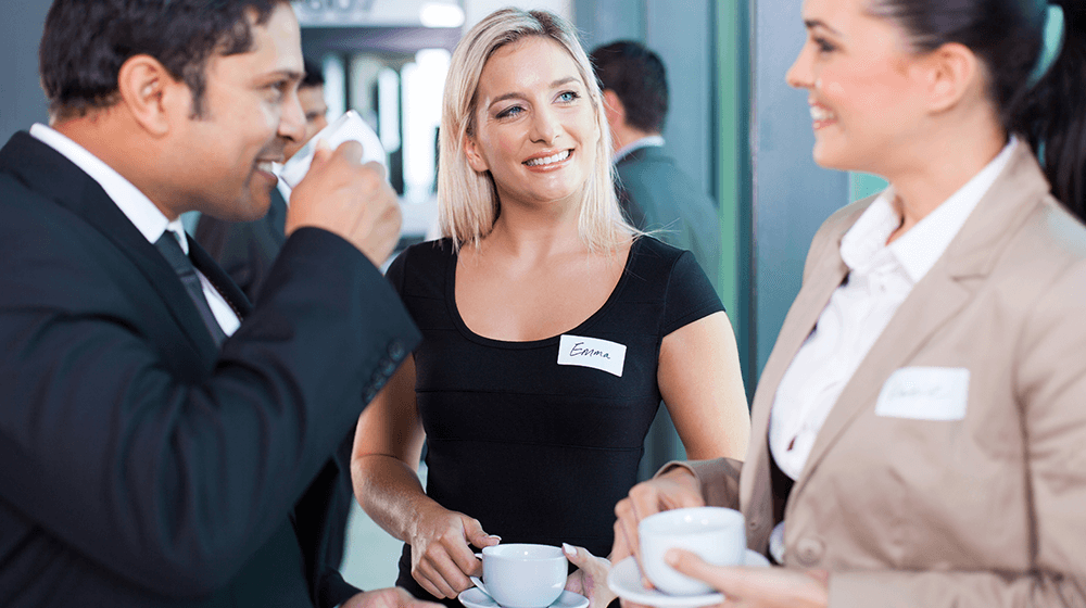 ​How to Start a Conversation When Networking