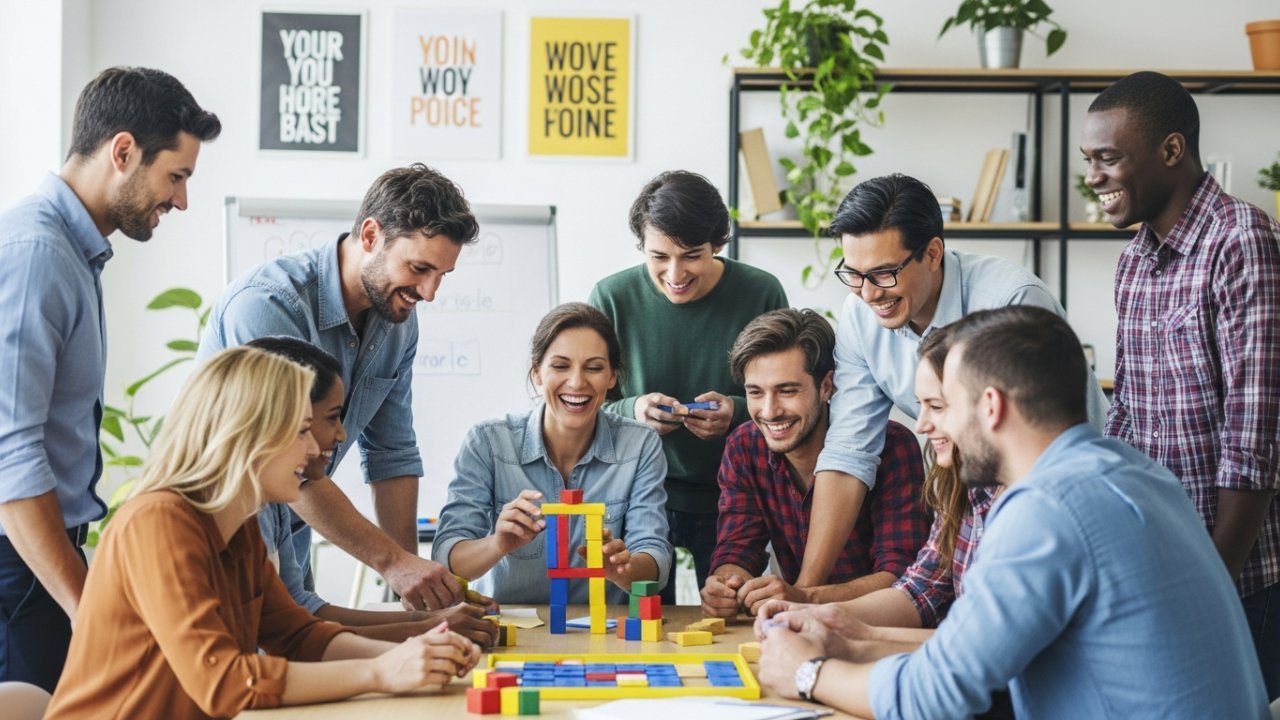 ​7 Fun Team Building Games for Work That Boost Collaboration